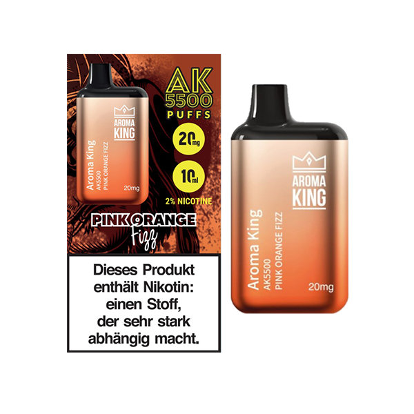 Pink Orange Fizz 5500