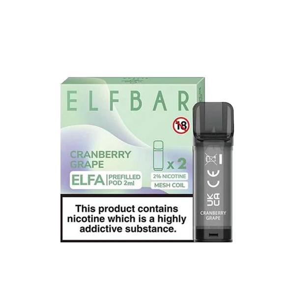 Elfa Pods Cranberry Grape