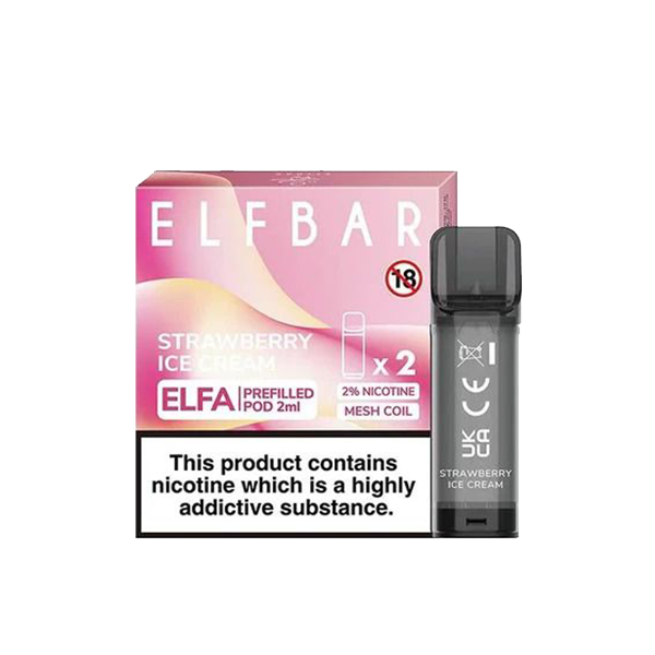 Elfa Pods Strawberry Ice Cream