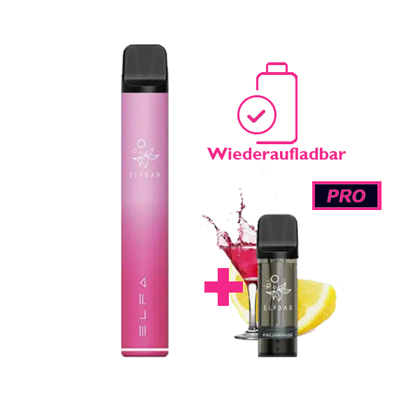 Elfa Pod Kit PRO: Pink & Pink Lemonade 600