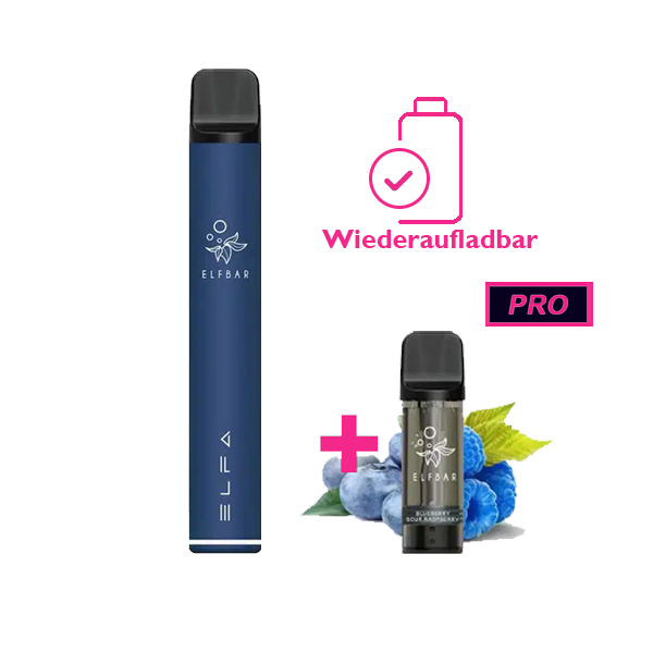 Elfa Pod Kit PRO: Blue & Blueberry Sour Raspberry 600