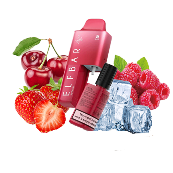 Strawberry Raspberry Cherry Ice AF5000